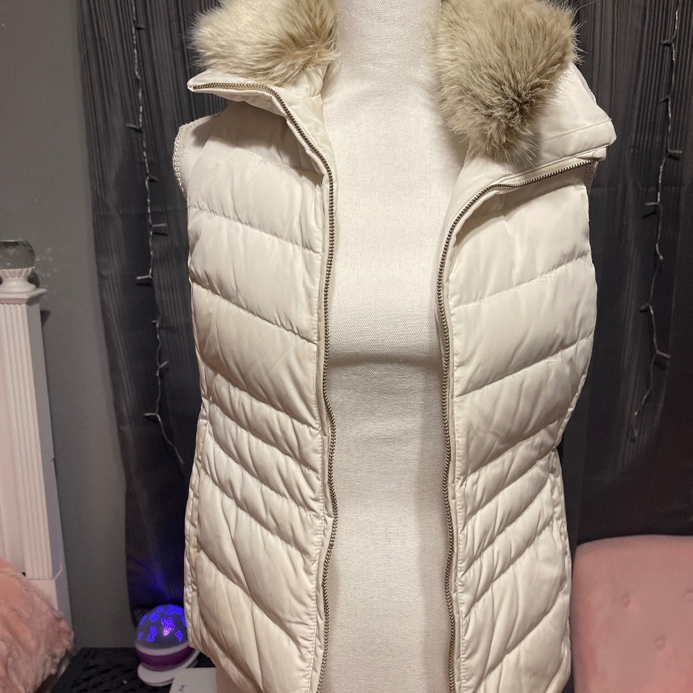 Talbots sleeveless jacket
